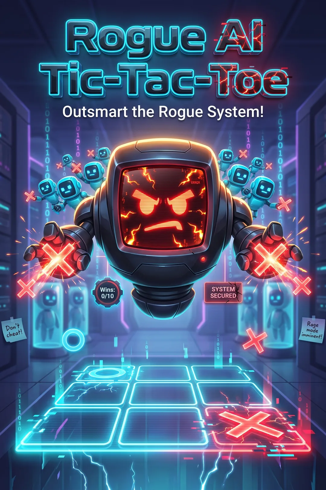 Rogue AI Tic-Tac-Toe