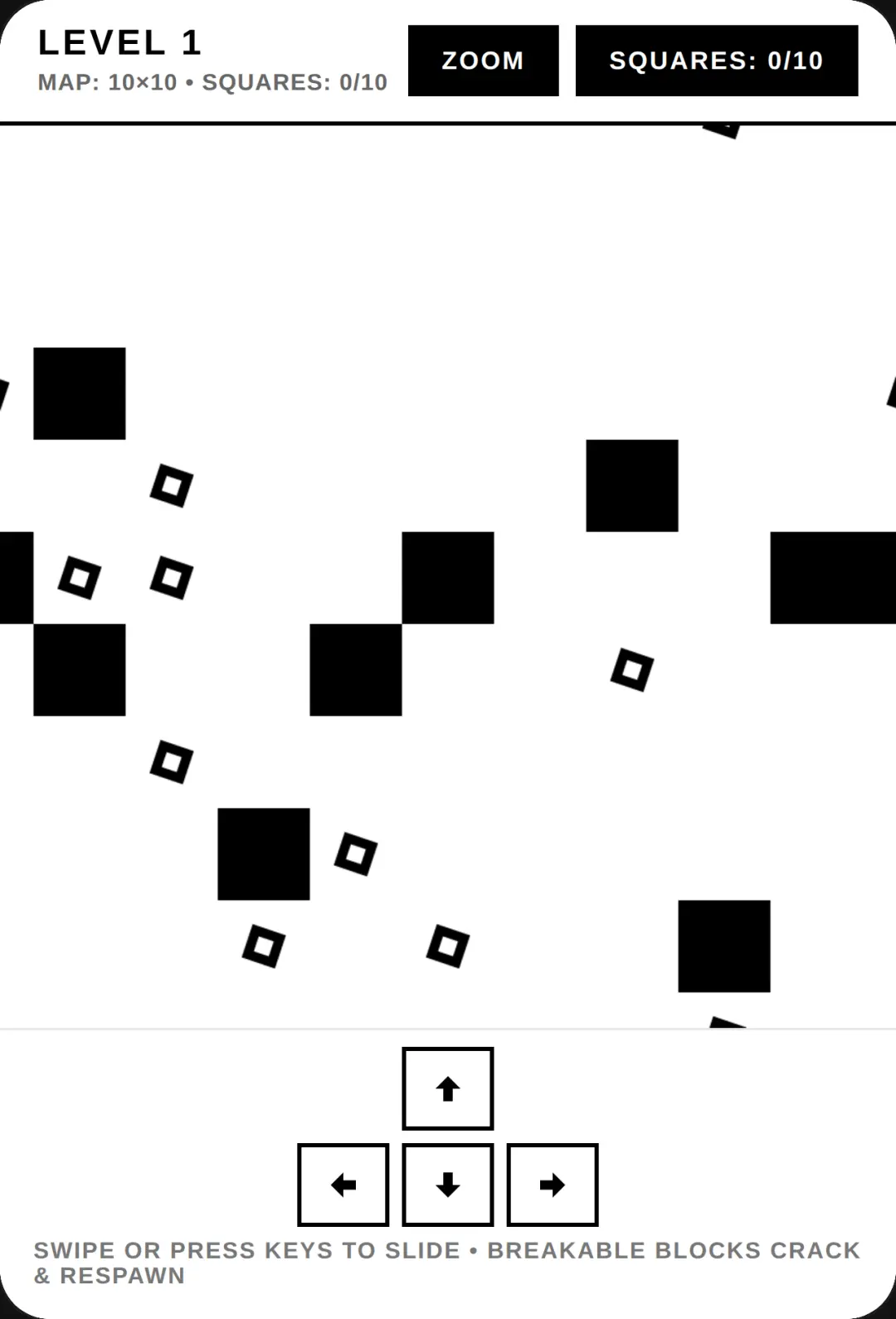 Square Slide cover