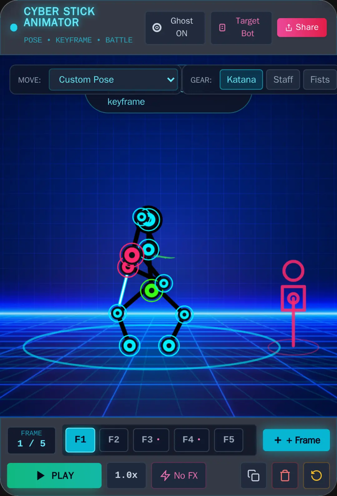 Neon Stick Combat Animator cover