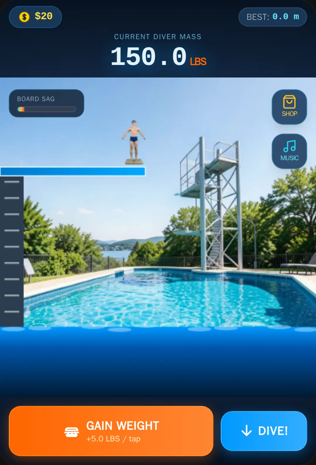 Realistic Diving Simulator - Big Splash cover