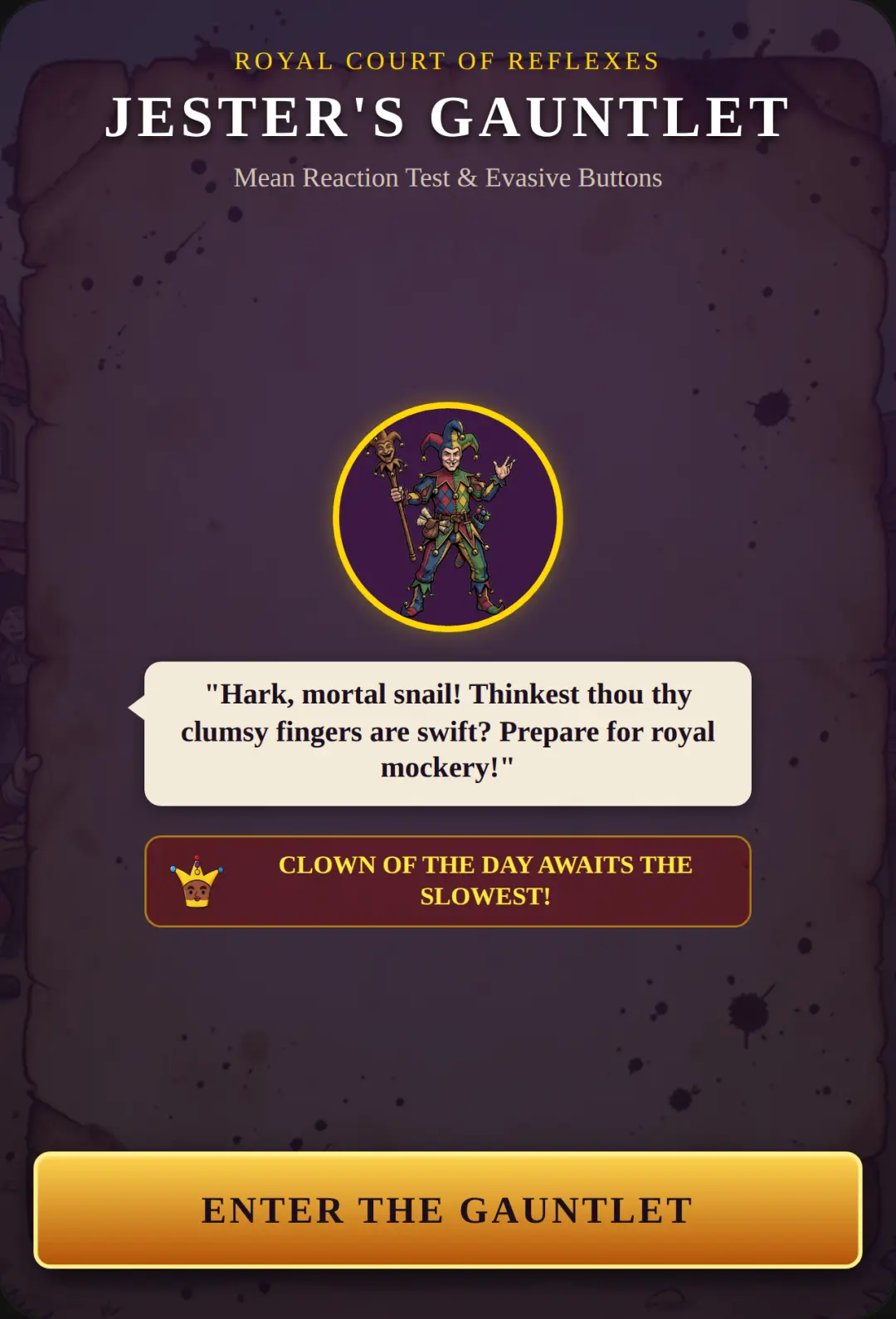 The Jester's Gauntlet cover