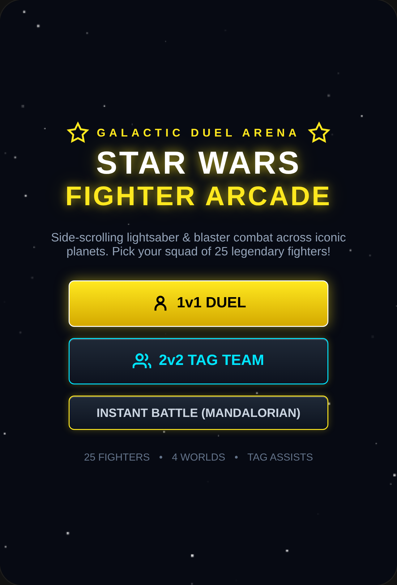 Galactic Clash: Star Wars Arcade Fighter cover