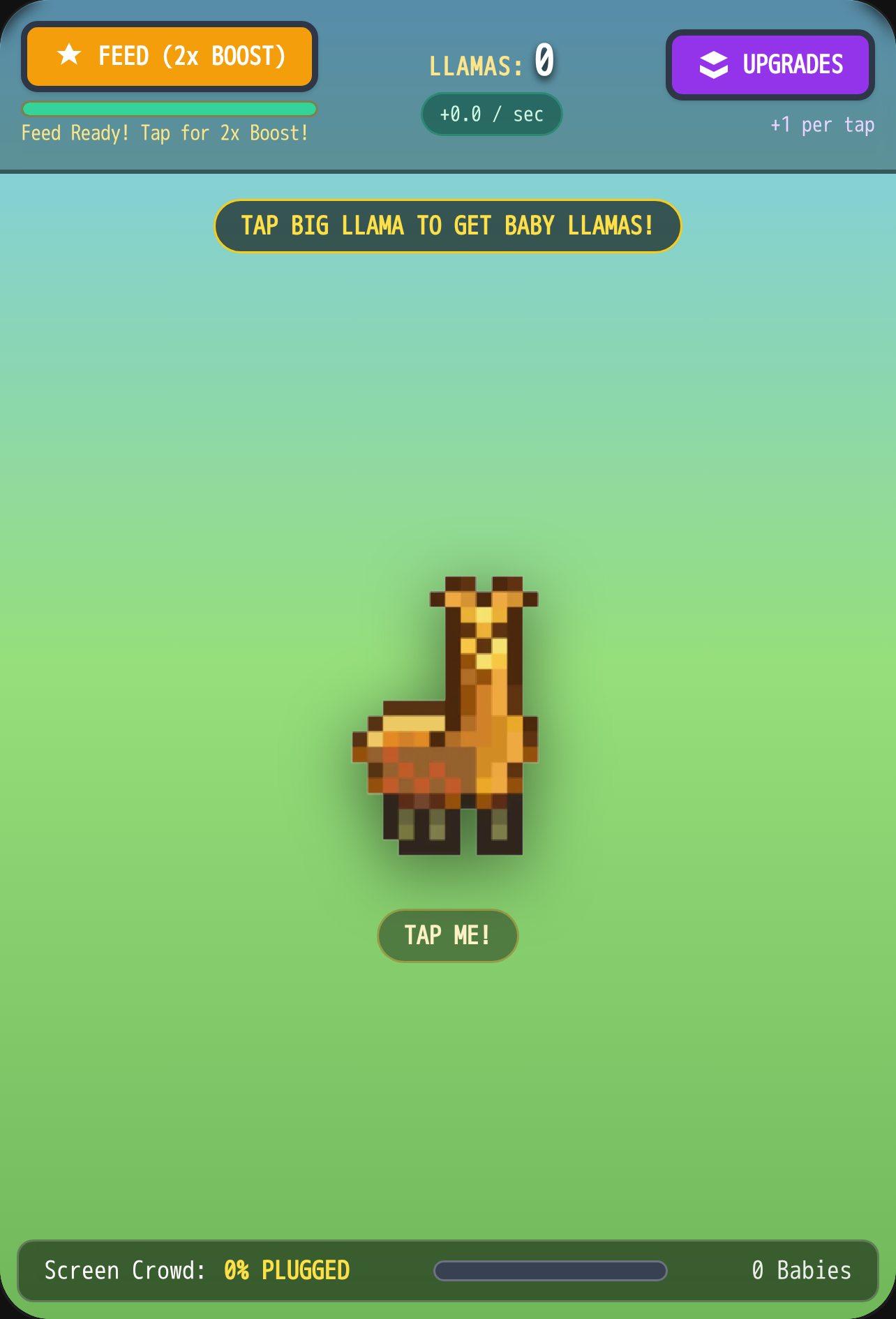 Pixel Llama Farm cover