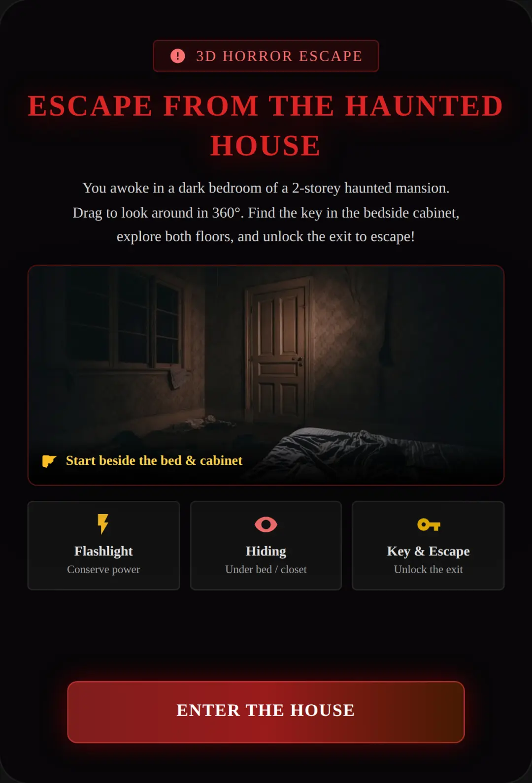 Escape from the Haunted House cover