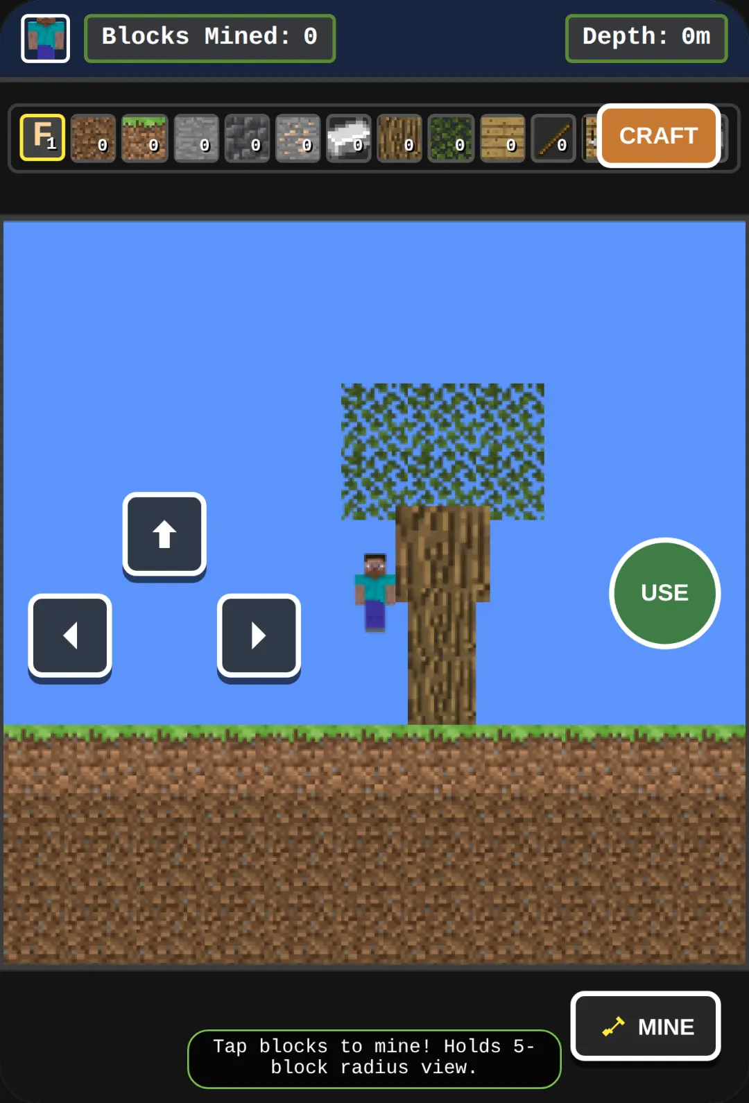 Minecraft 2D Mining cover