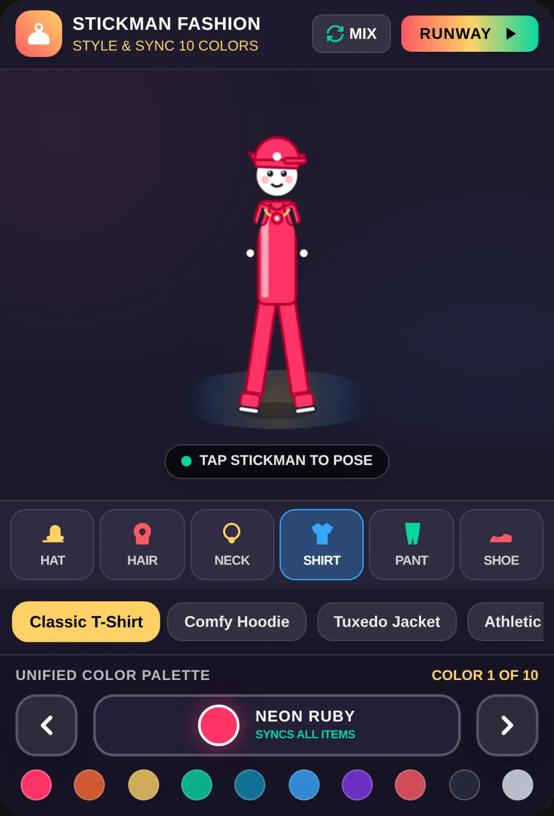 Stickman Fashion Runway cover