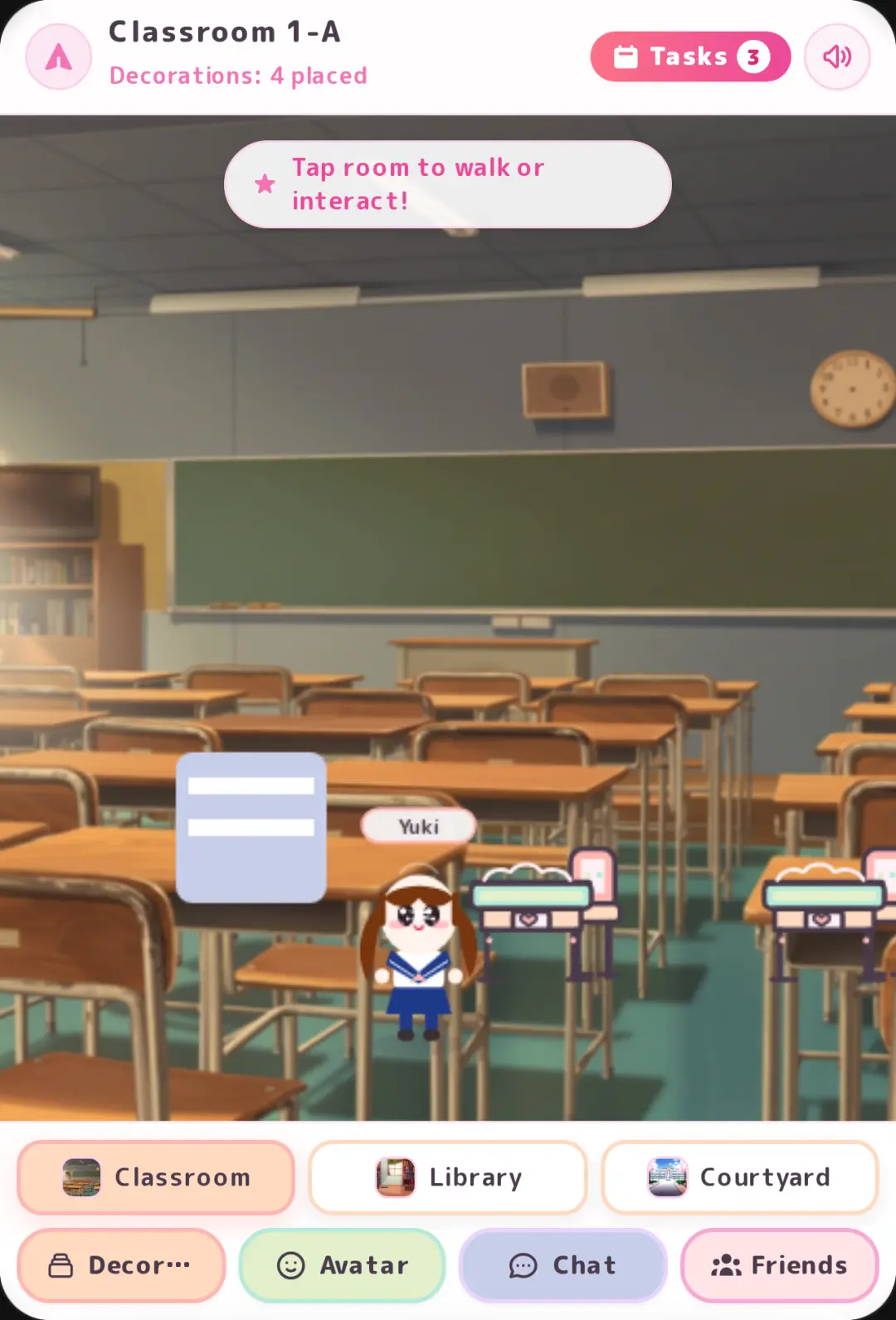 Pastel Chibi School Simulator cover