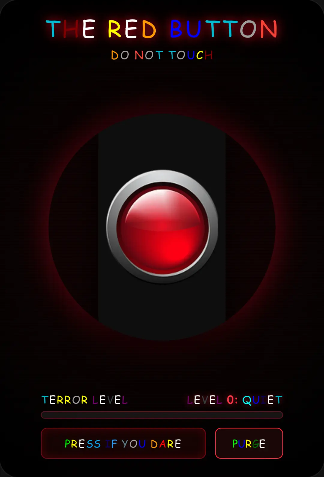 The Red Button do not press the bottom cover