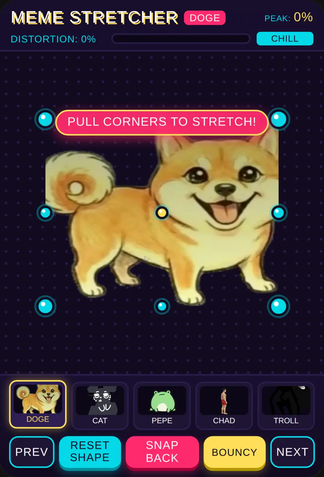 Meme Stretcher cover