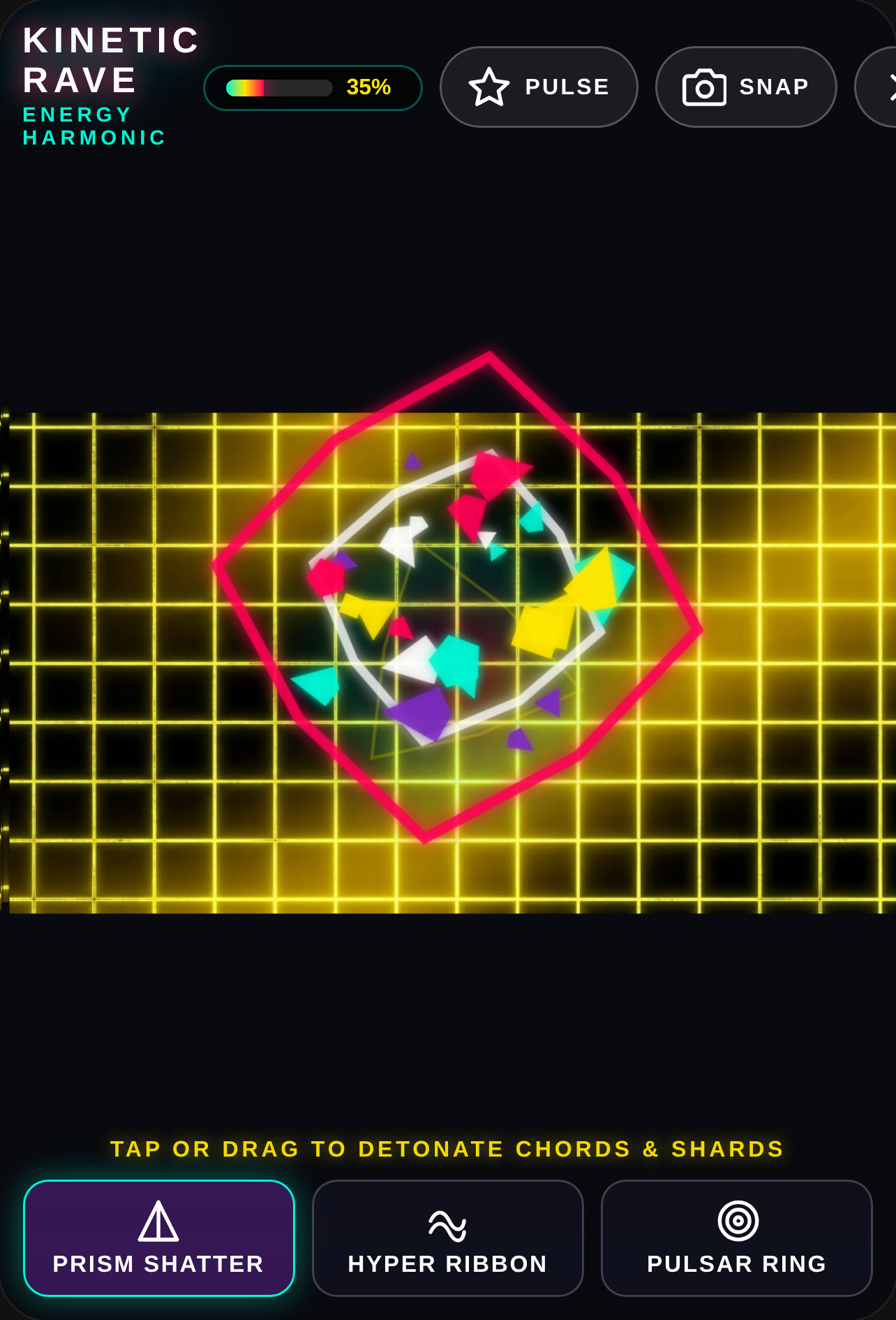 NEON RAVE: Kinetic Soundburst cover