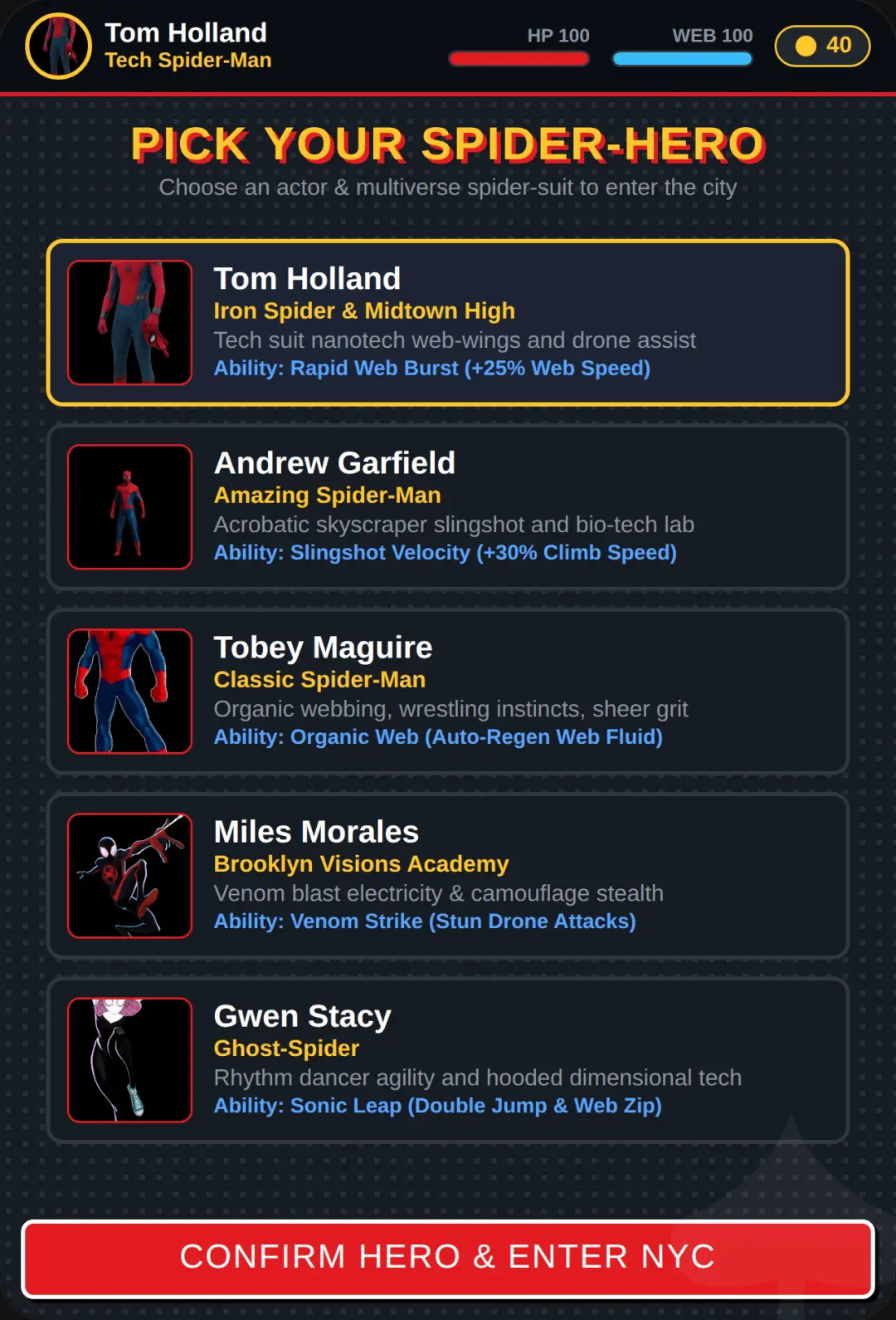 Spider-Heroes: City Climb & Neighborhood Ops cover