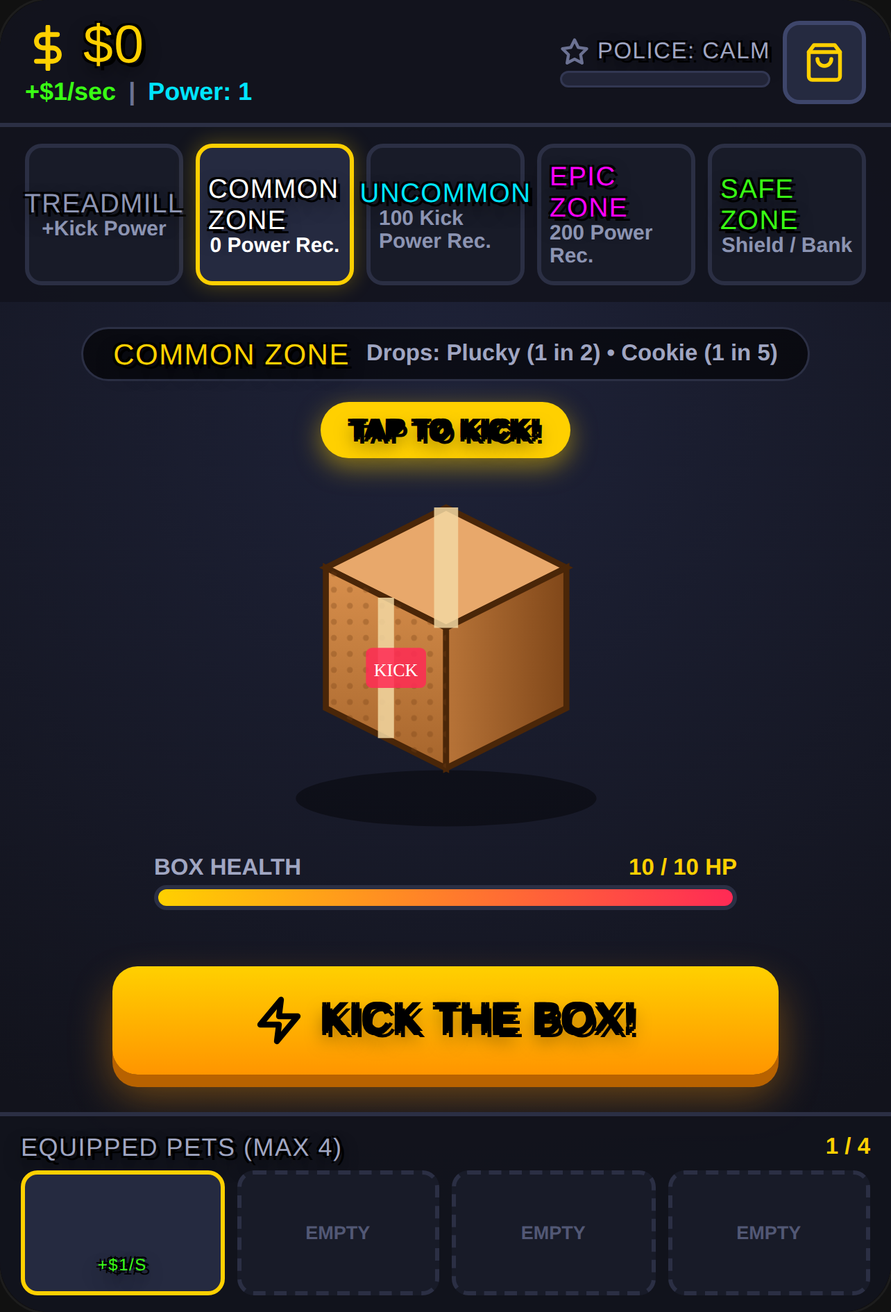 Kick a Box - Idle Gym Brawler cover