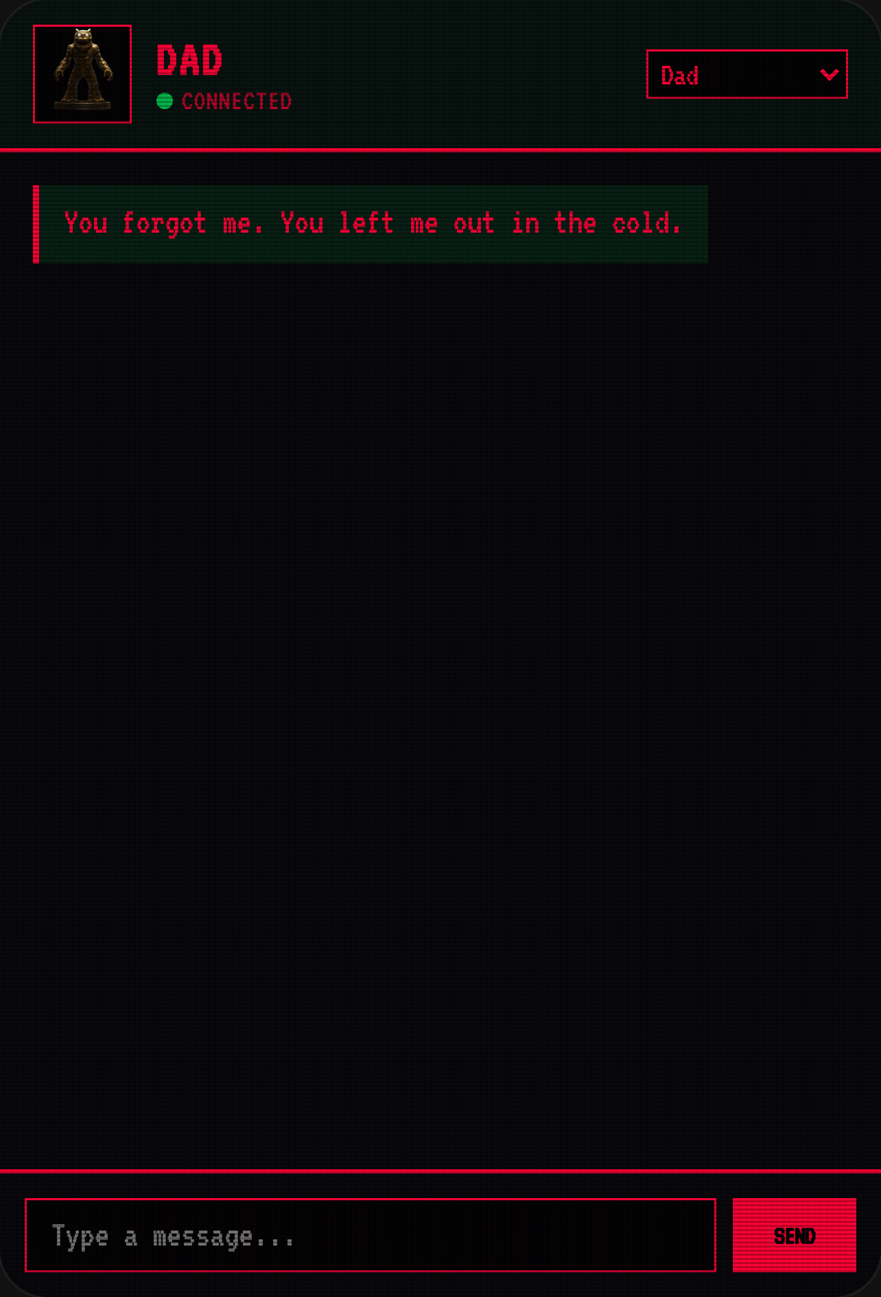 CORRUPTED CHAT cover
