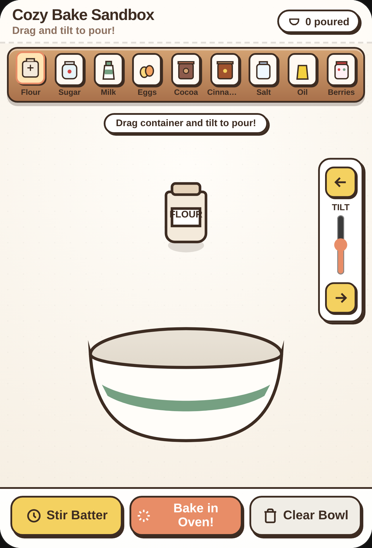 Bake a cake from caslte credits to krandis in castle cover