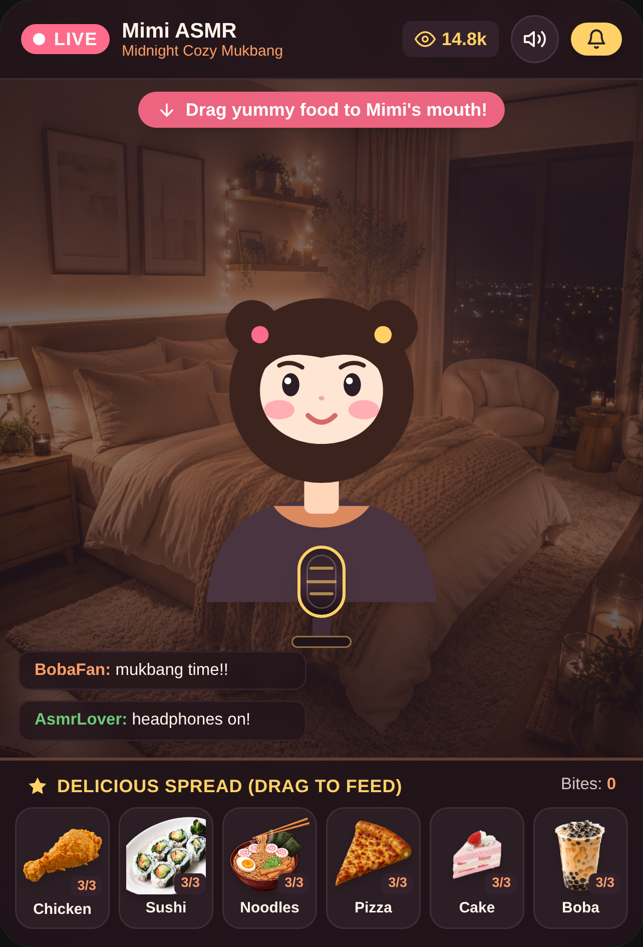 Cozy Mukbang ASMR Livestream cover