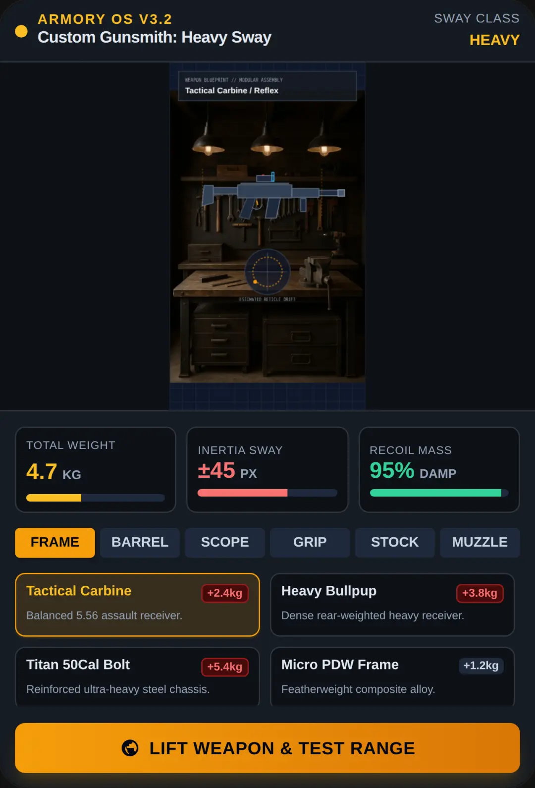 Custom Gunsmith: Heavy Sway cover