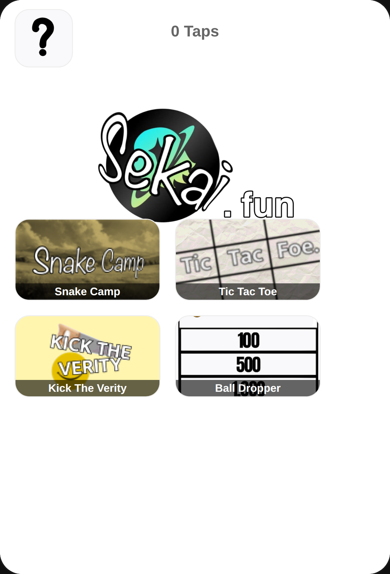 Sekai Minigames! cover