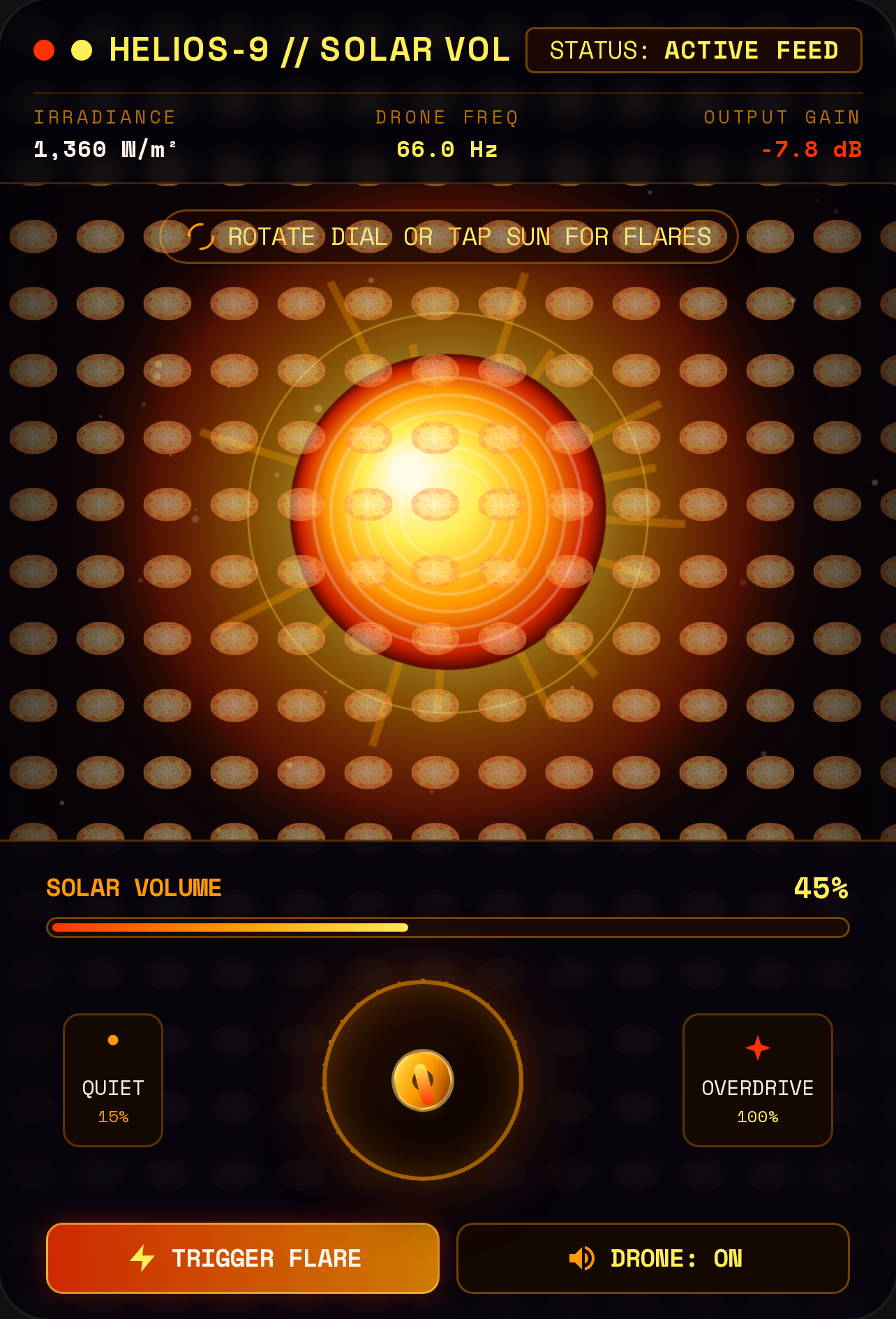 Sun Volume Meter cover