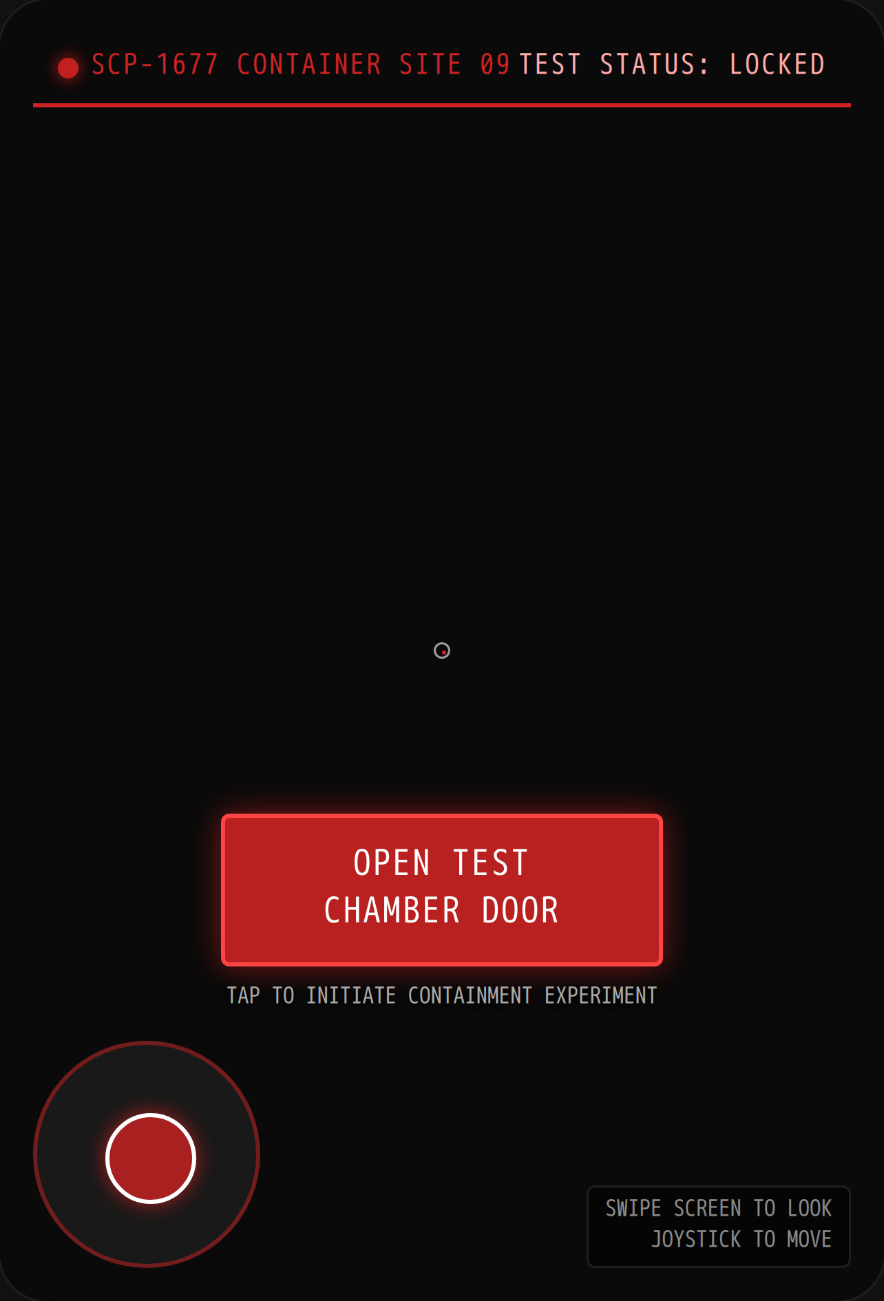 SCP-1677 Test Chamber cover
