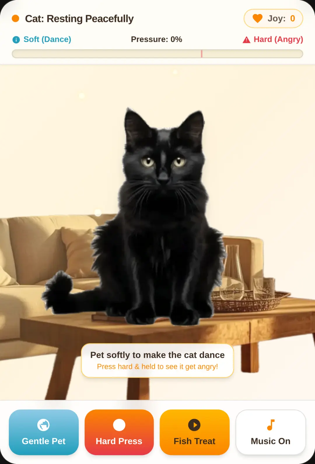 Cozy Cat Petting Toy cover