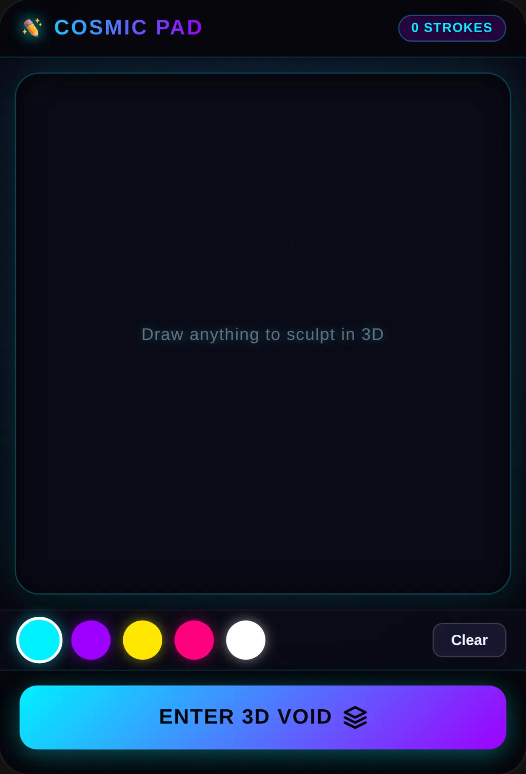 Cosmic Neon Void