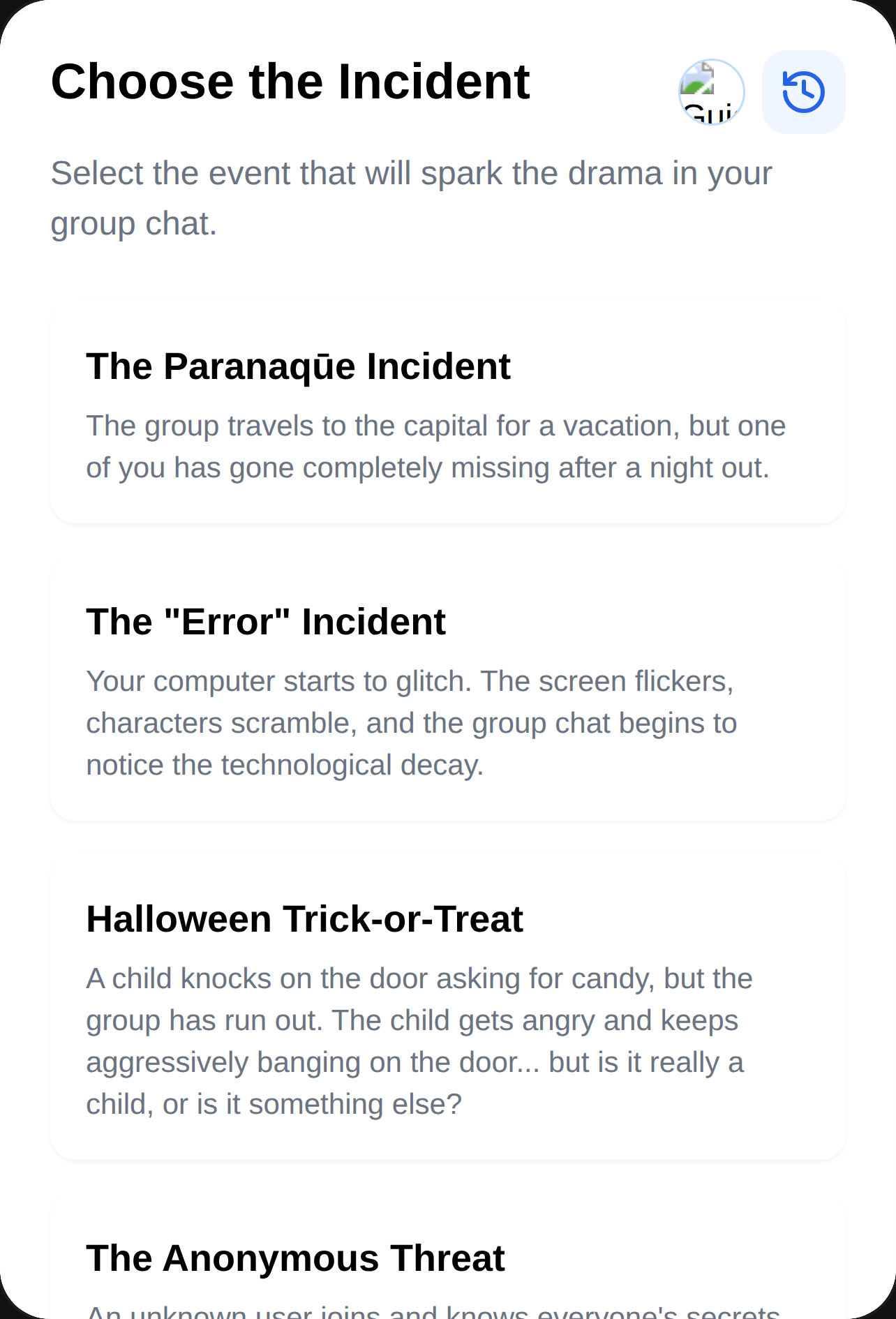 Group Chat Incident cover
