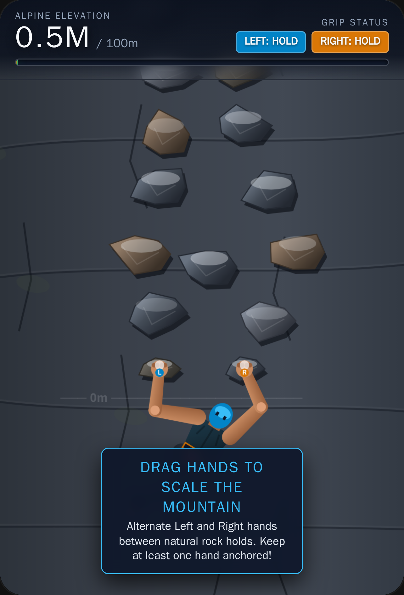 Mountain Climber: Hand by Hand