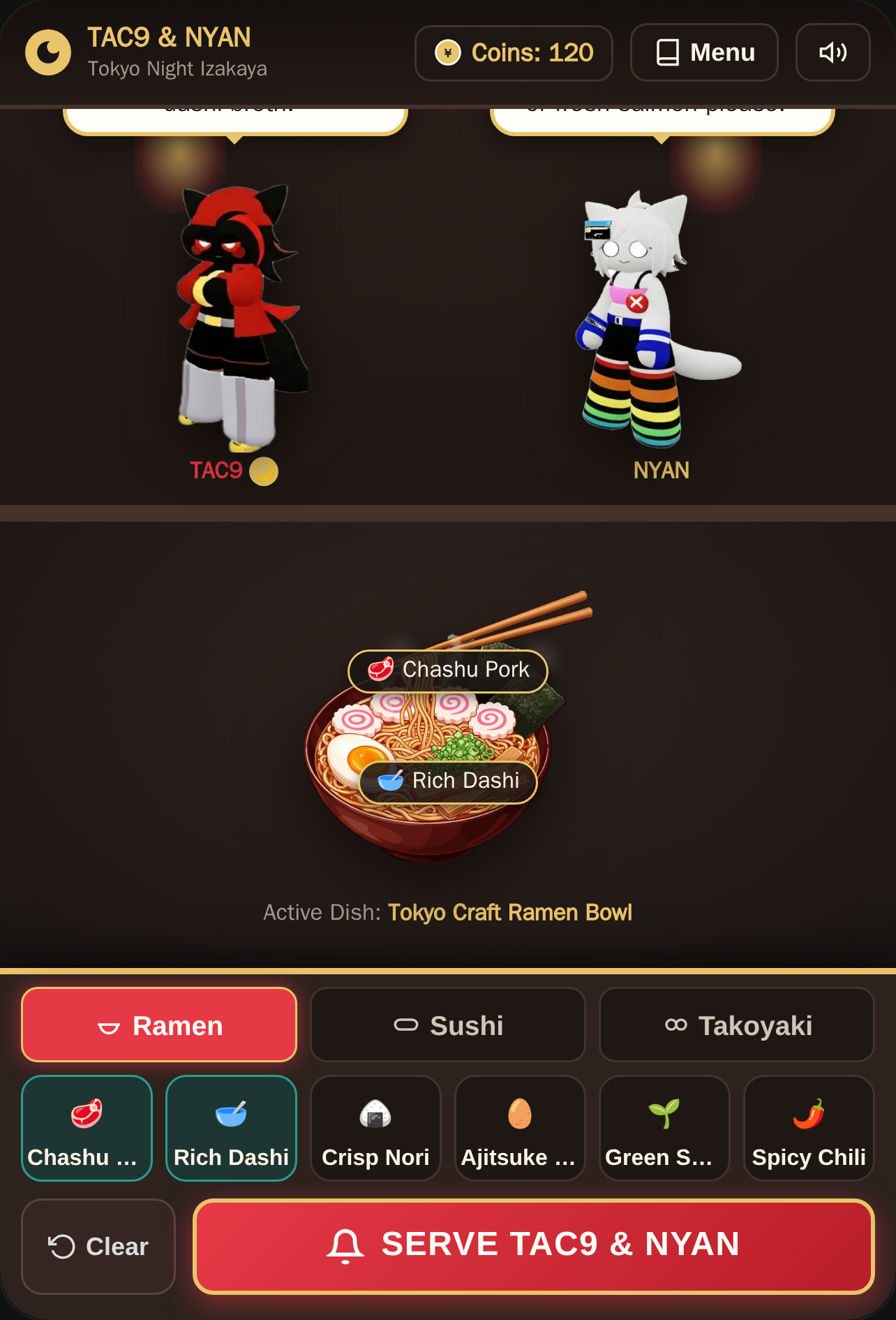 Tac9 & Nyan's Japanese Diner cover