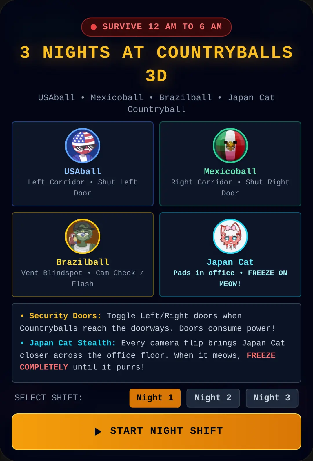 3 Nights At Countryballs 3D cover