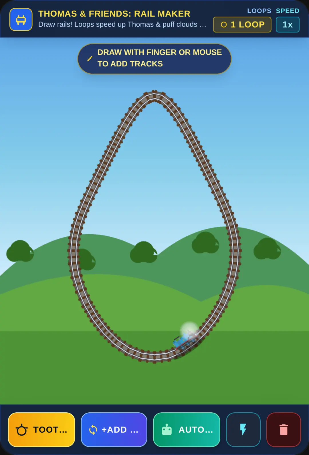Thomas Train Maker - Draw Rails cover