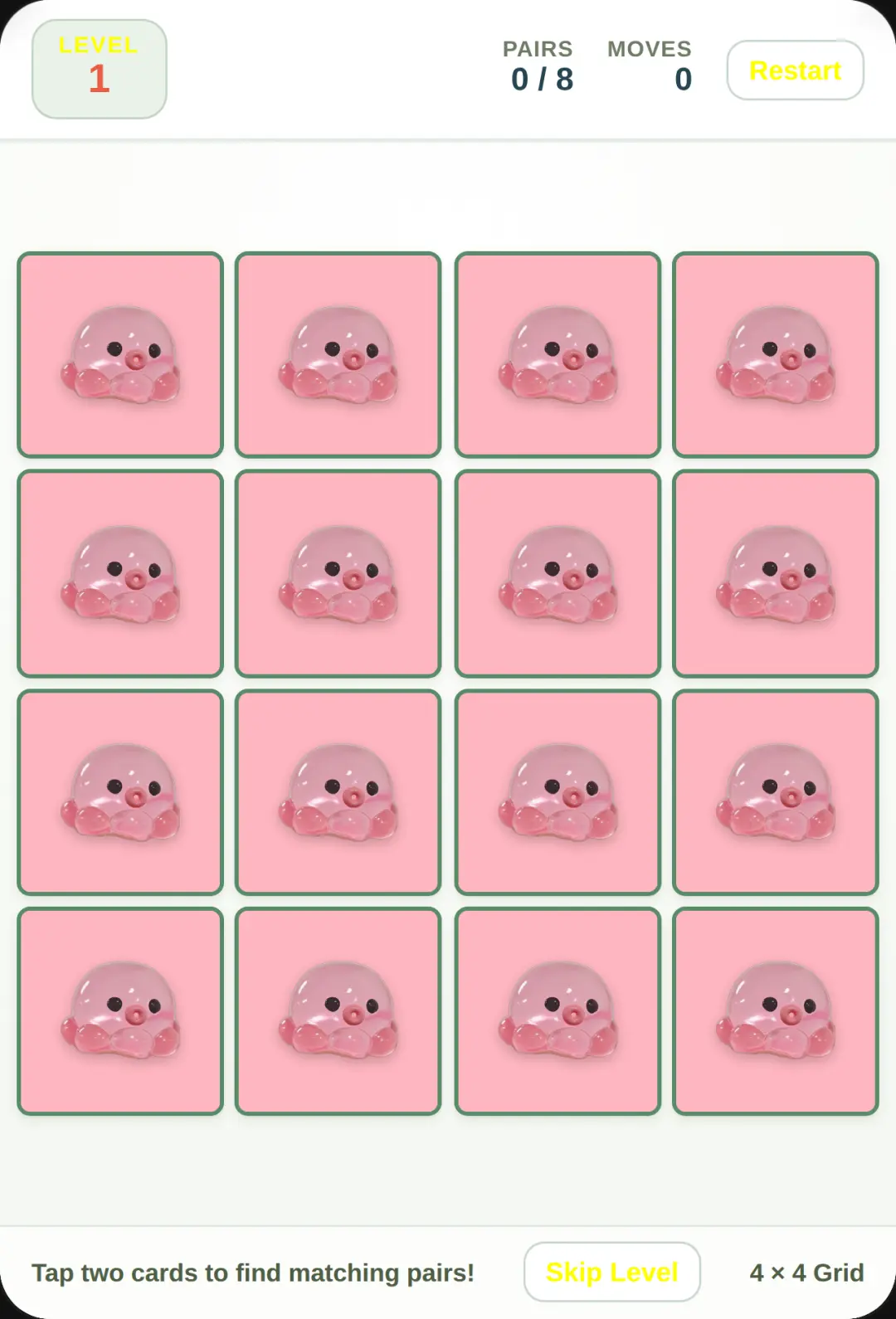 Fruit & Veggie Memory Match cover