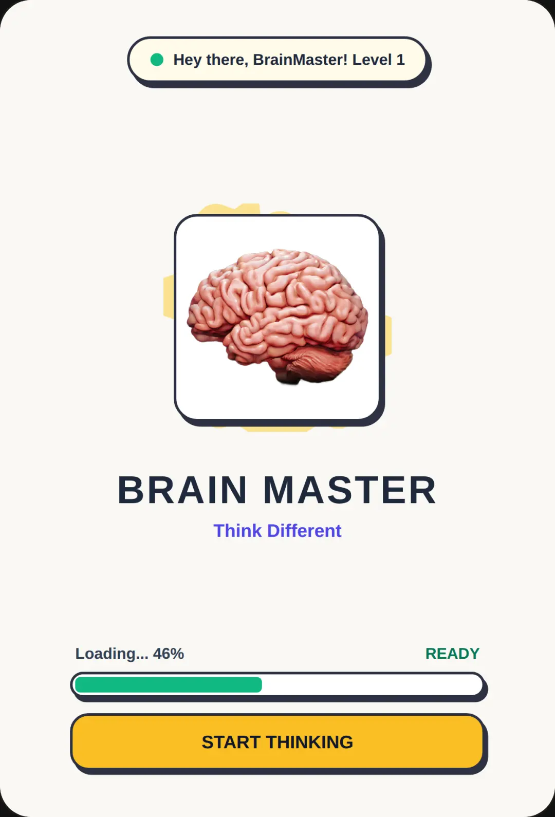 BRAIN MASTER – Think Different cover