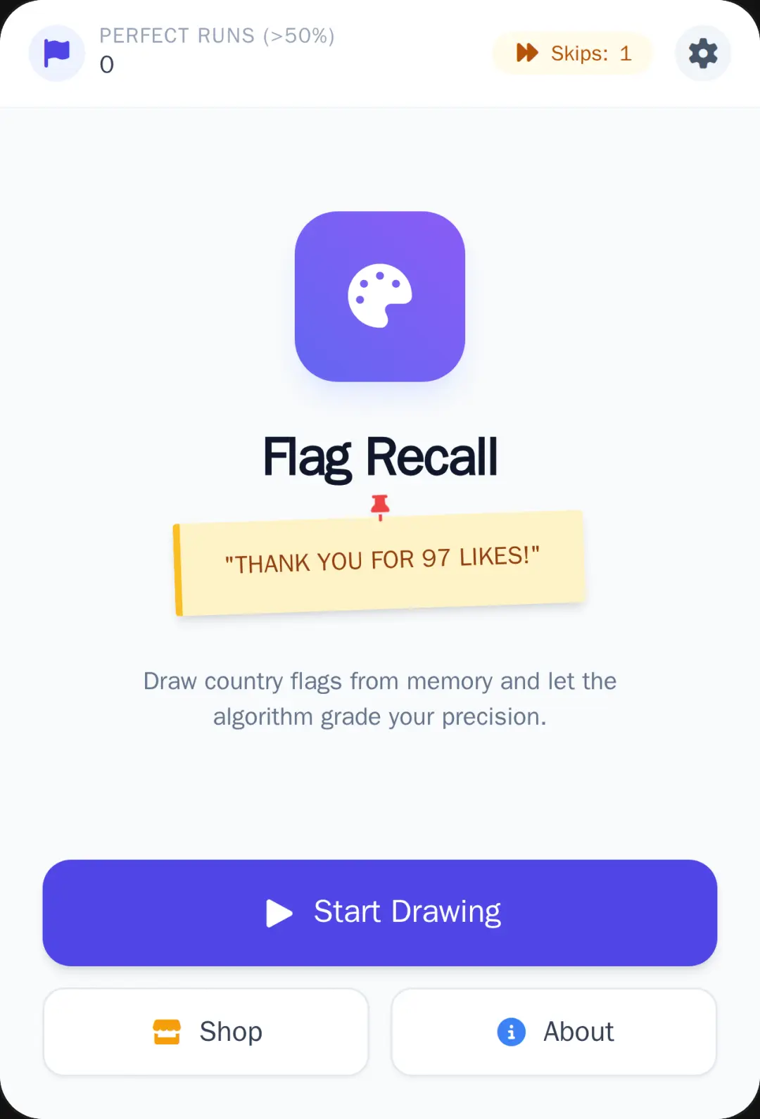 Flag Recall - Draw from Memory cover