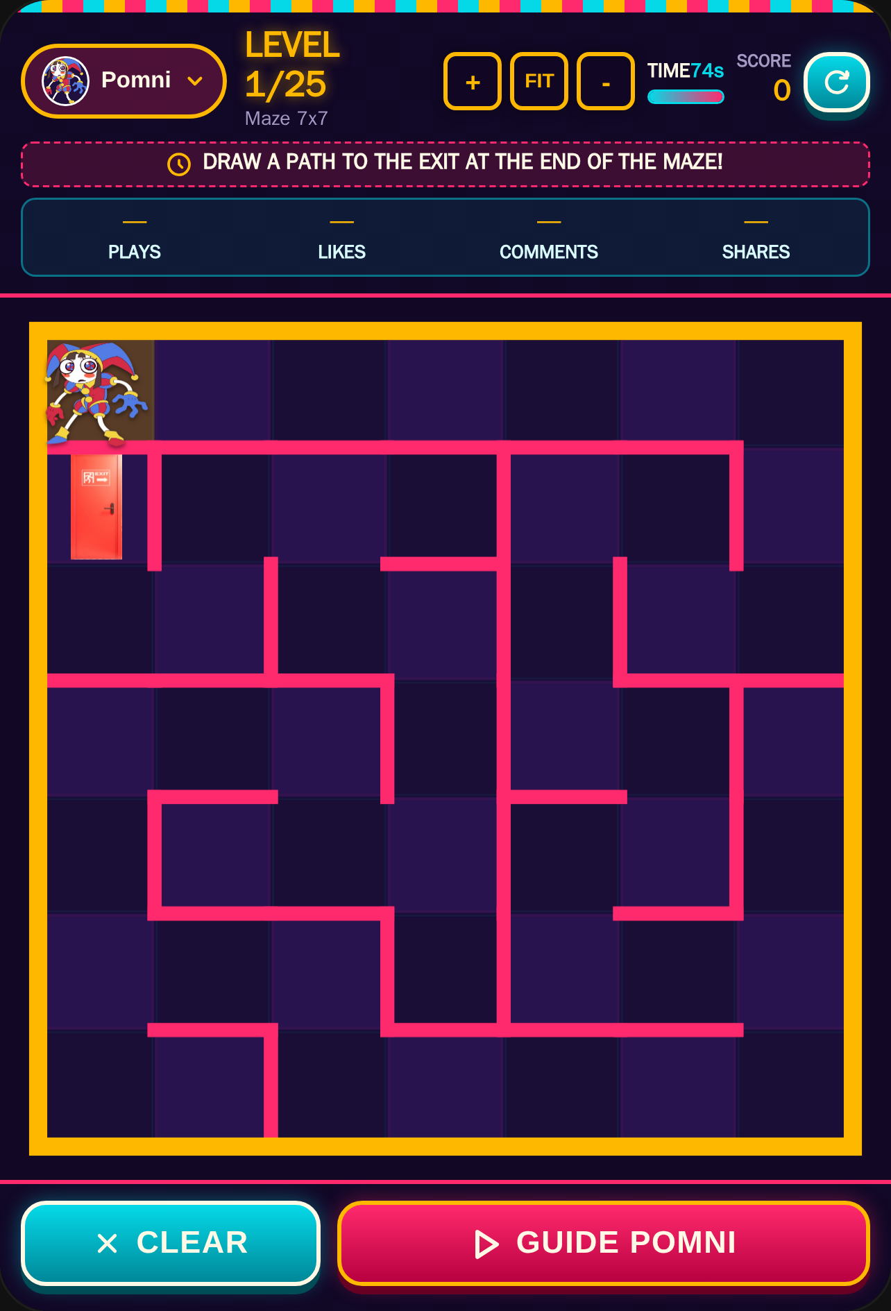 Digital Circus Maze