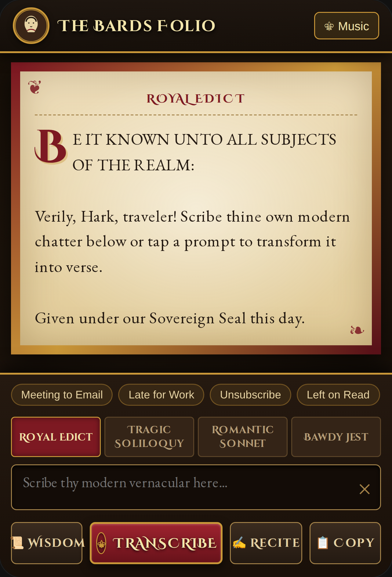 Shakespearean Translator cover