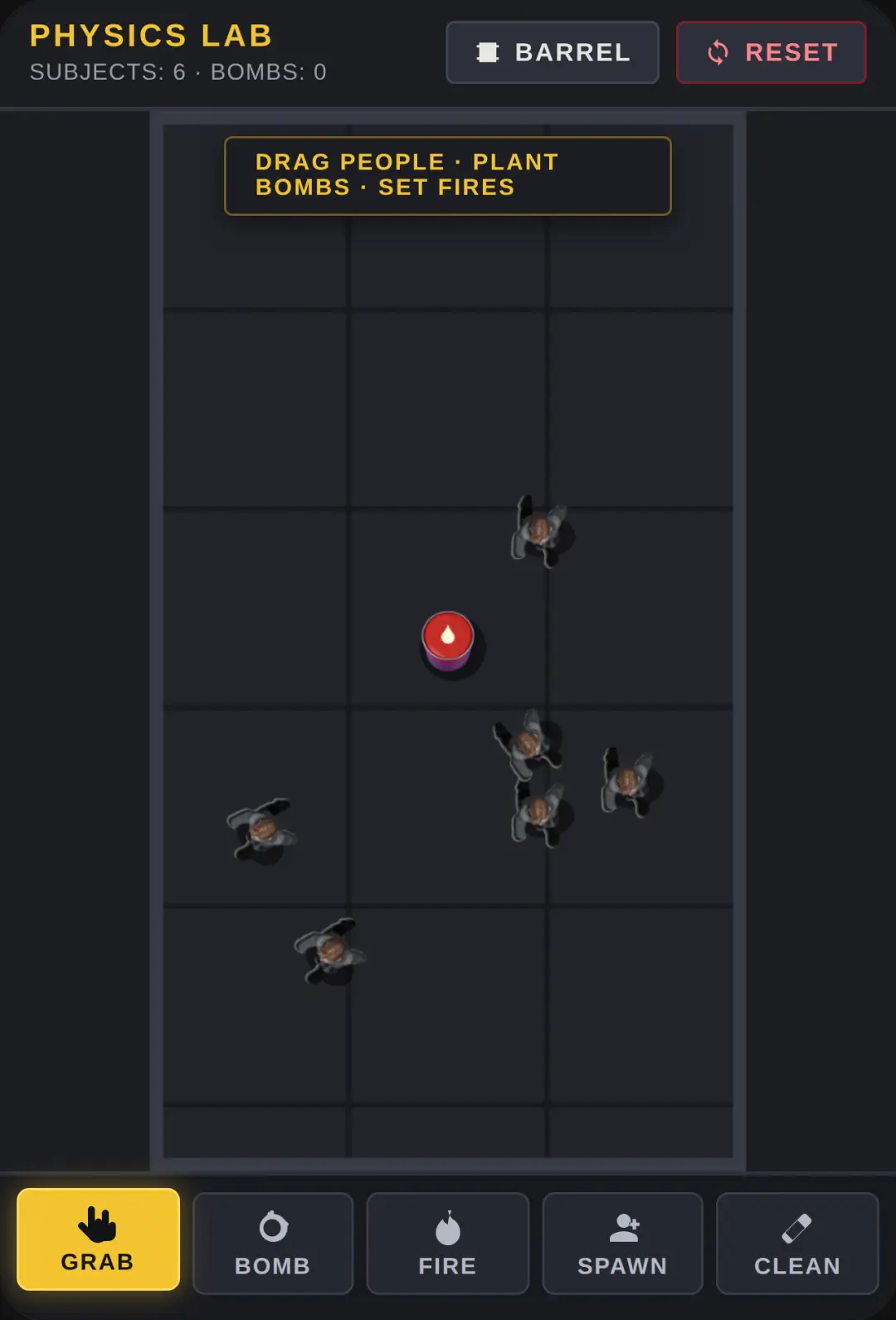Ragdoll Fire & Bomb Sandbox cover