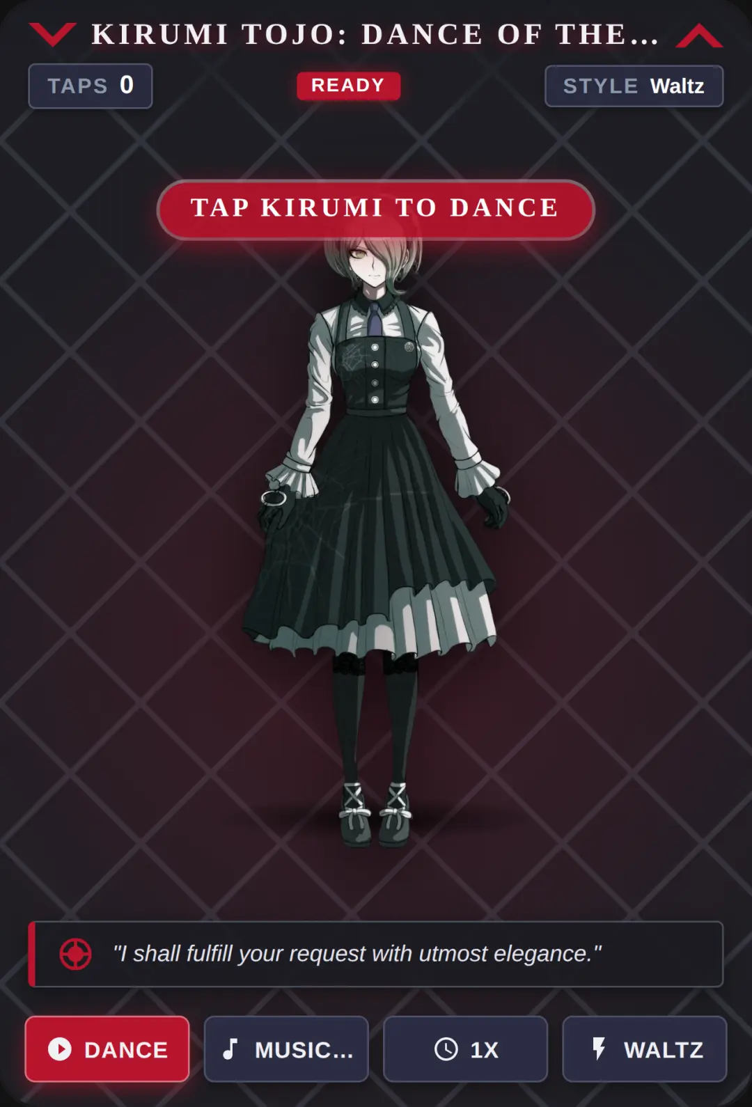 Kirumi Tojo: Dance of the Maid cover