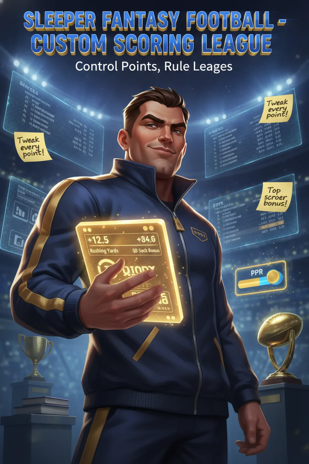 Sleeper Fantasy Football - Custom Scoring League cover