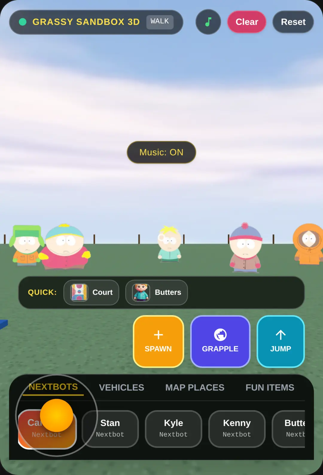 3D Grassy Sandbox cover