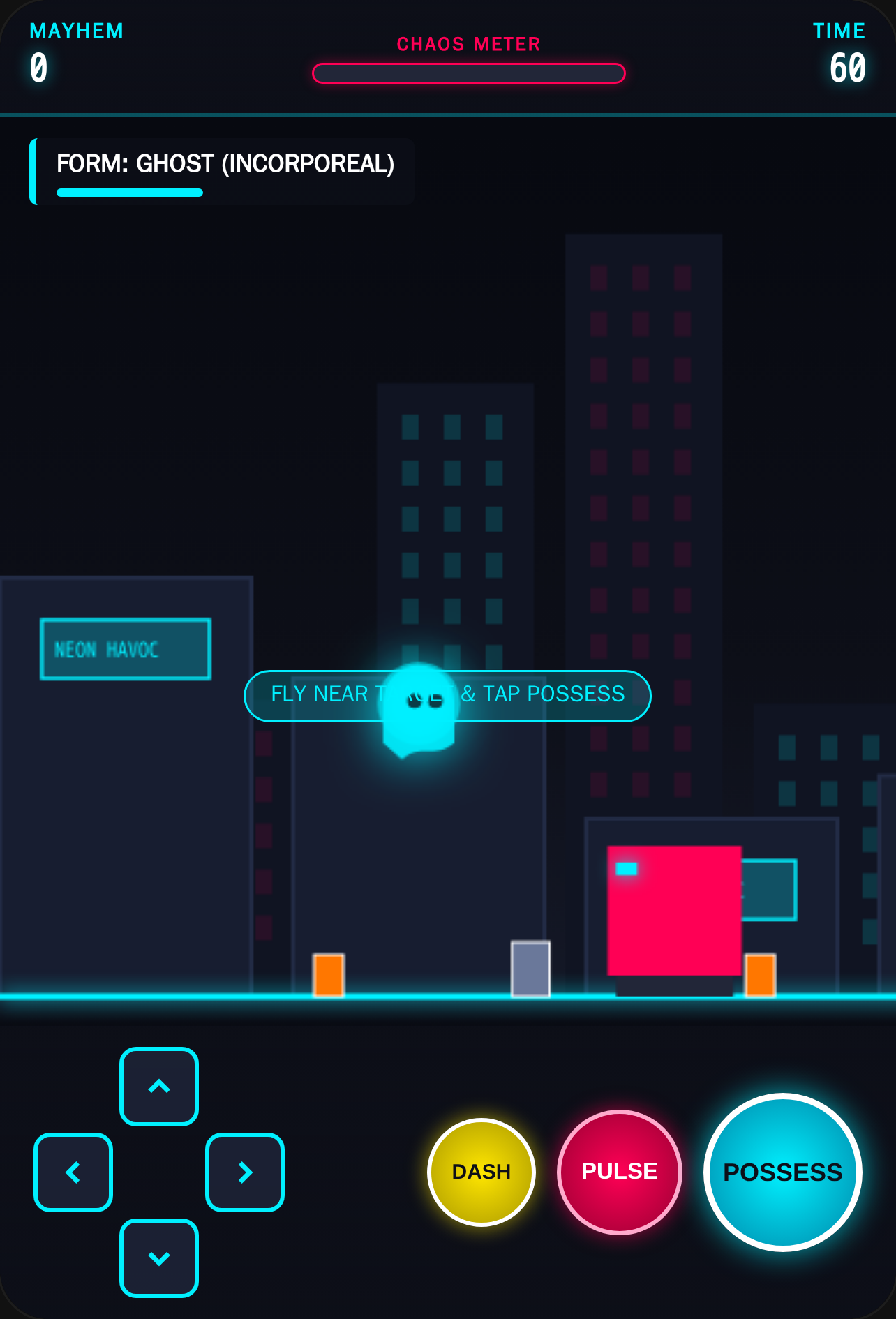 Ghost simulator cover