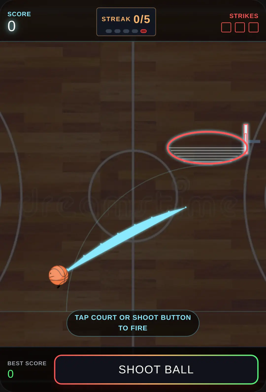 Neon Basketball cover