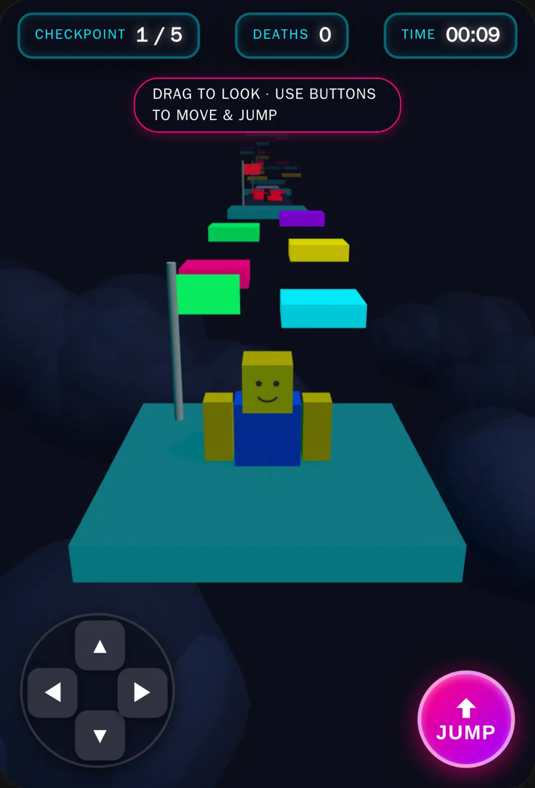 Neon Noob Obby cover