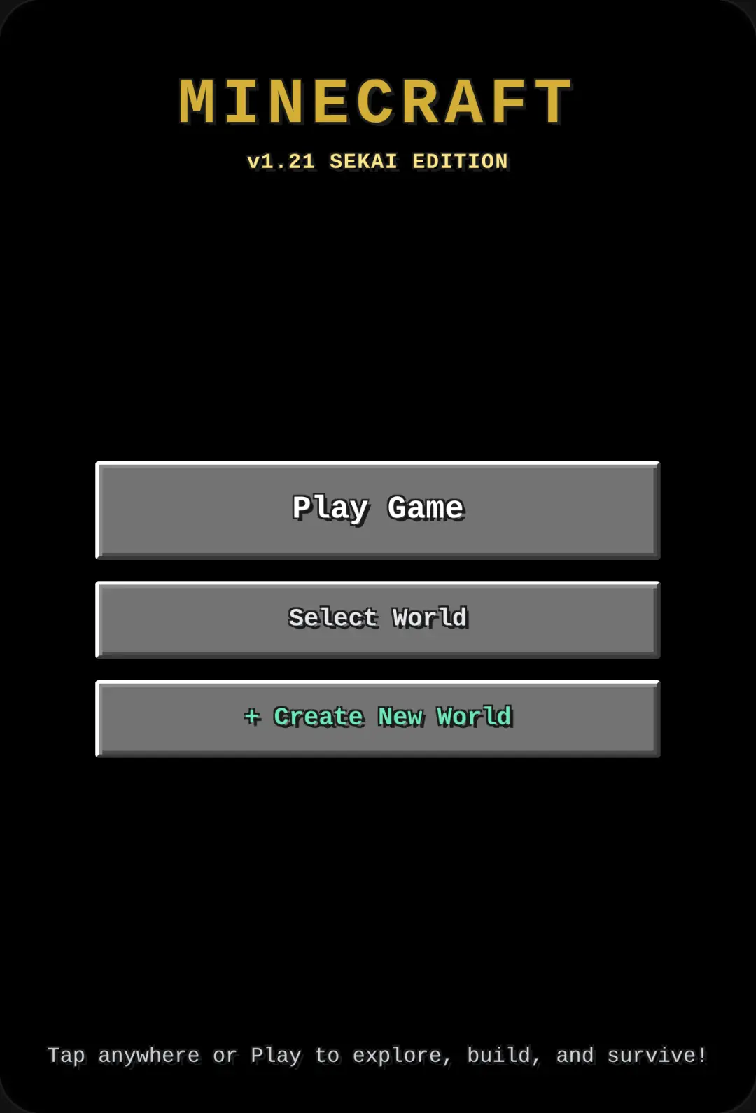 Temu Minecraft cover