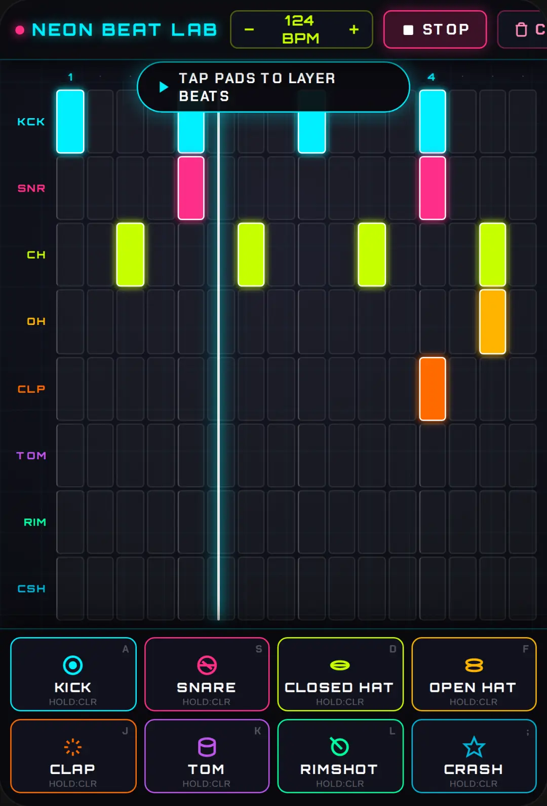 Neon Beat Lab cover