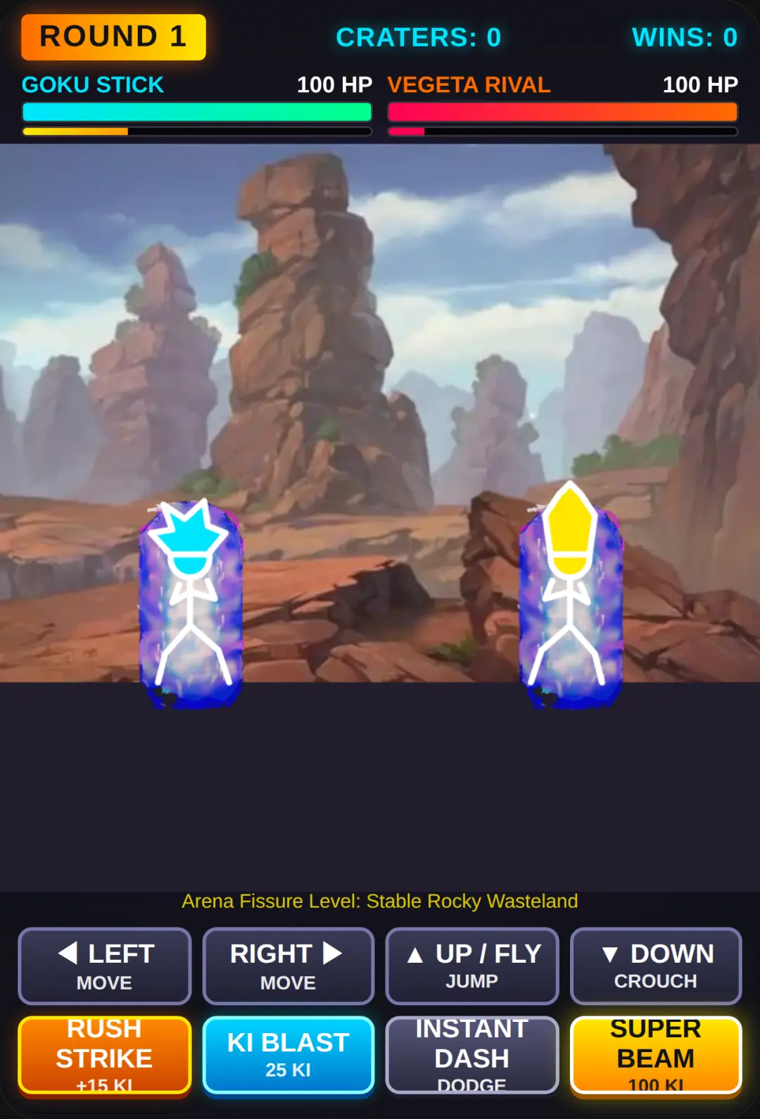 Stickman Anime Clash: Fissure Warriors cover