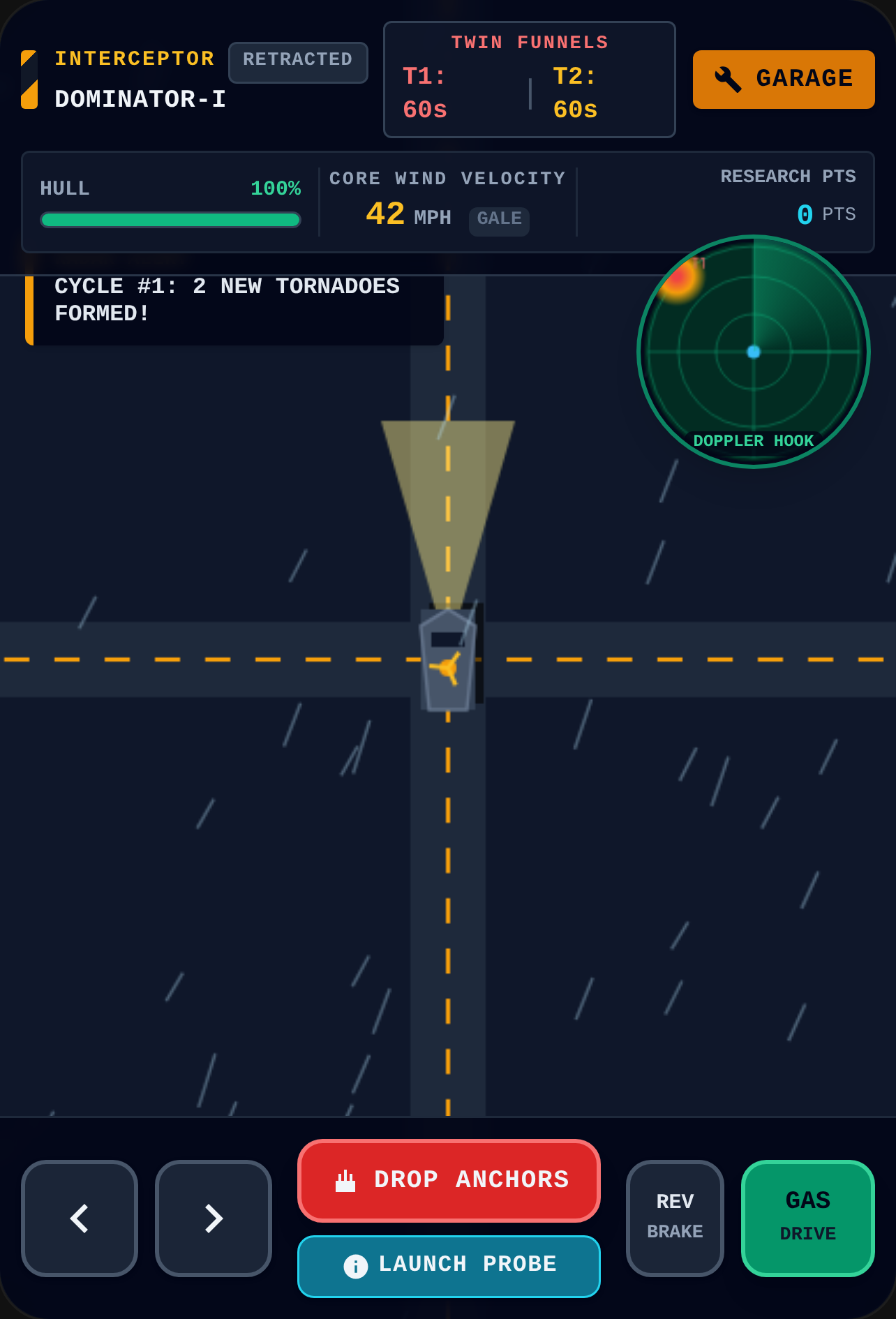 Tornado Interceptor cover