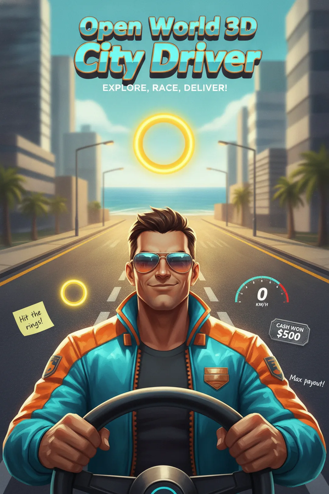 Open World 3D City Driver cover