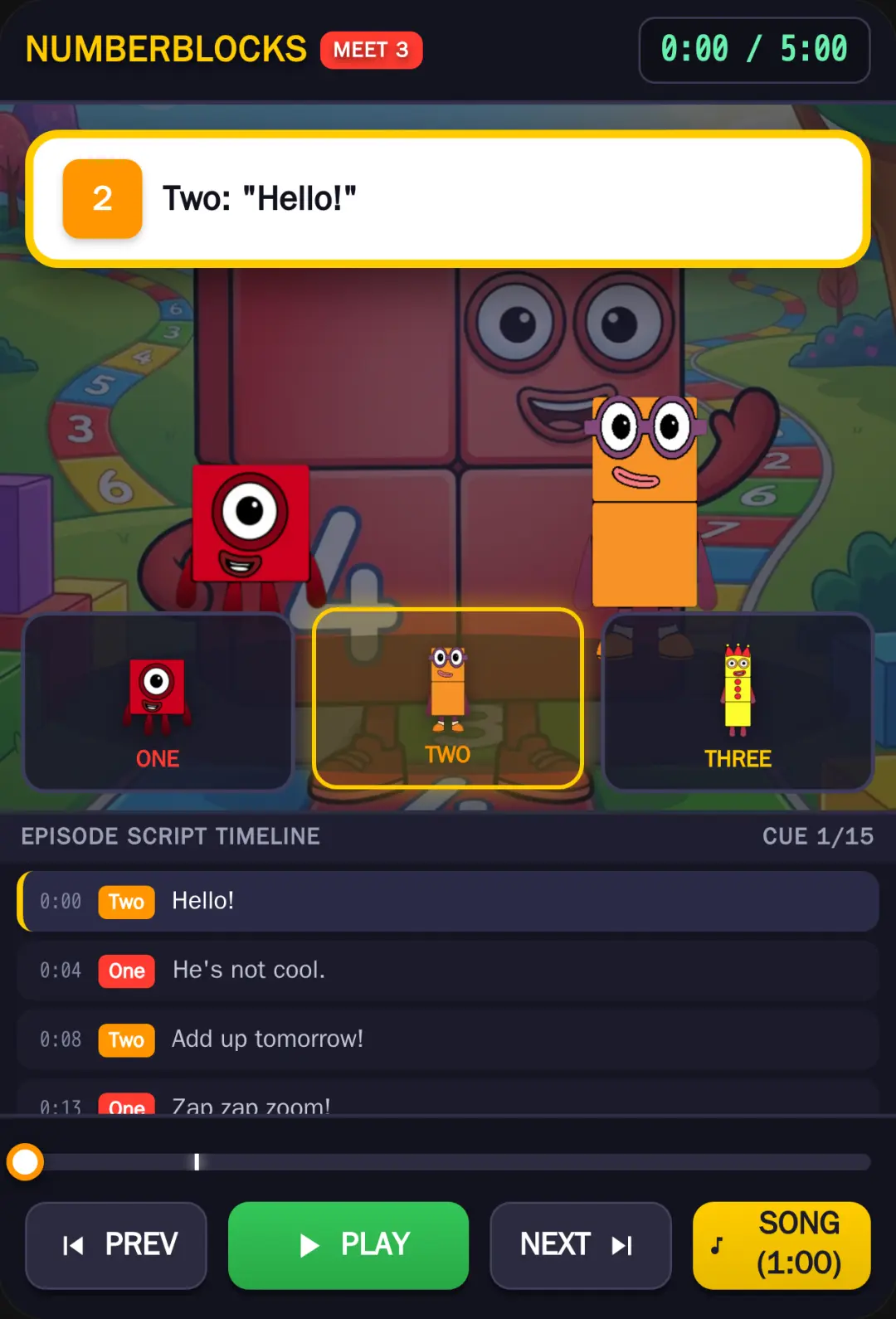 Numberblocks: Meet Three cover