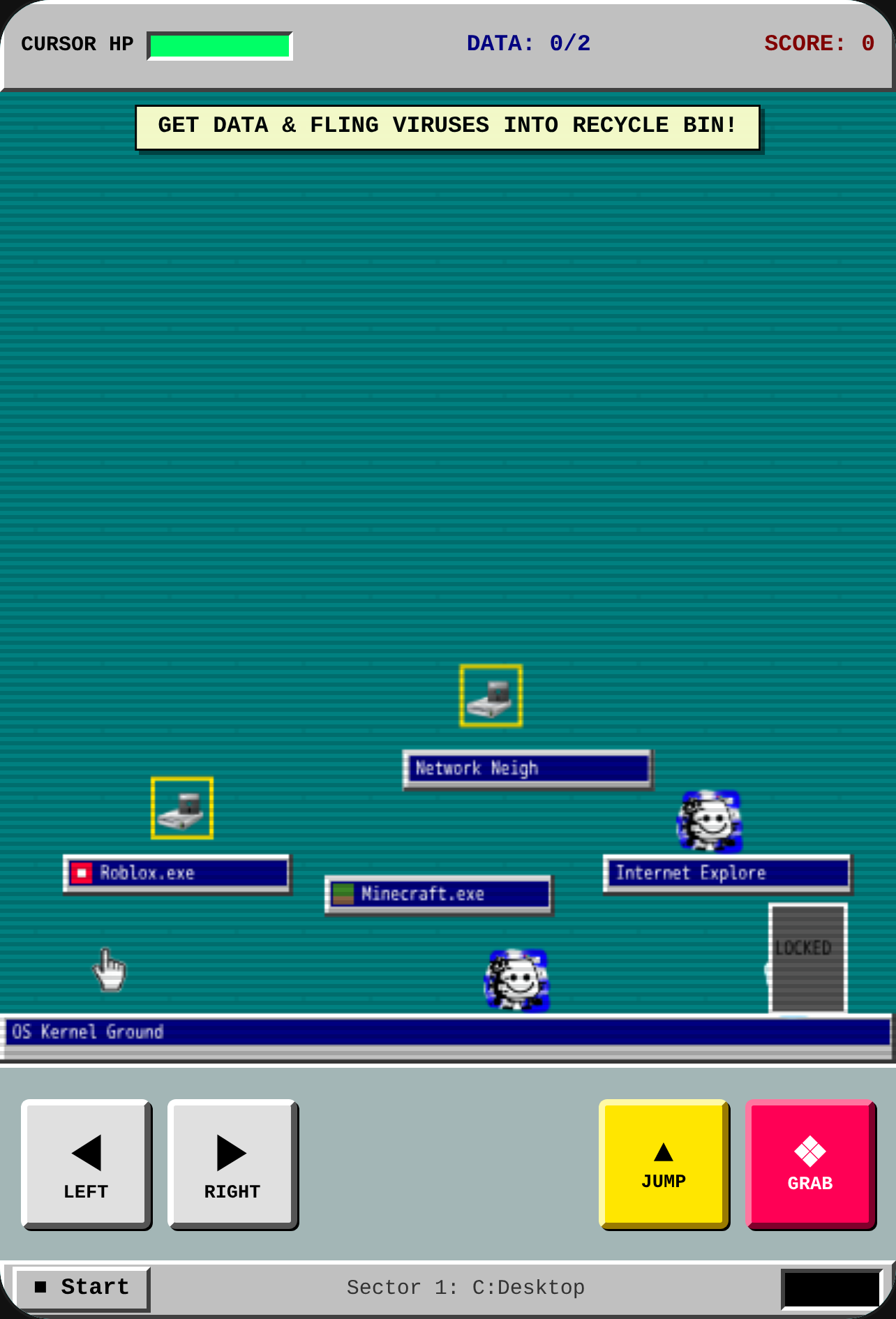 Cursor Hero : Malware Fling cover