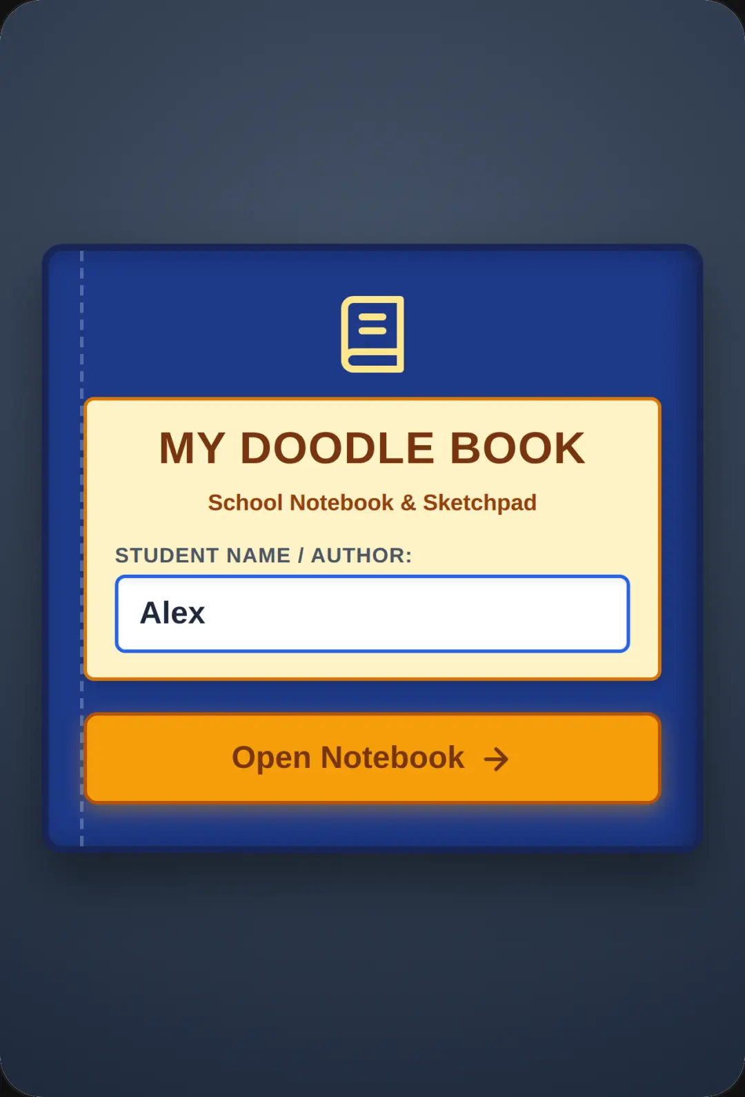 Notebook Doodler cover